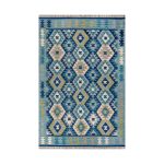 Индийский ковёр из шерсти KILIM (EWT)