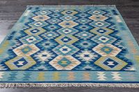Индийский ковёр из шерсти KILIM (EWT)