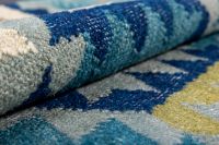 Индийский ковёр из шерсти KILIM (EWT)
