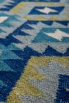 Индийский ковёр из шерсти KILIM (EWT)