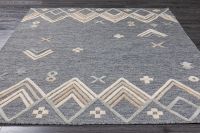 Индийский ковёр из шерсти SKANDI KILIM