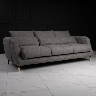 Диван DANTE Plain Brugal 94 дарк стел