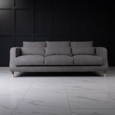 Диван DANTE Plain Brugal 94 дарк стел