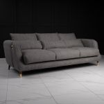 Диван DANTE Plain Brugal 94 дарк стел