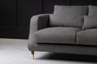 Диван DANTE Plain Brugal 94 дарк стел