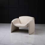 Кресло CLUB Ametist Buckle white