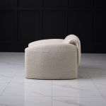 Кресло CLUB Ametist Buckle white