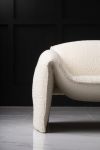 Кресло CLUB Ametist Buckle white
