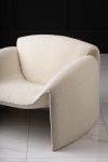 Кресло CLUB Ametist Buckle white