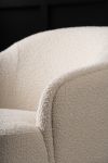 Кресло BEND buckle white
