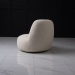 Кресло GRETA Ametist buckle white