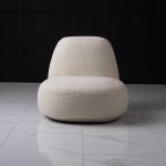 Кресло GRETA Ametist buckle white