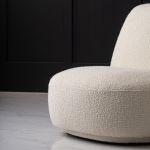 Кресло GRETA Ametist buckle white