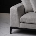 Диван JOY Burgal 23 silver grey