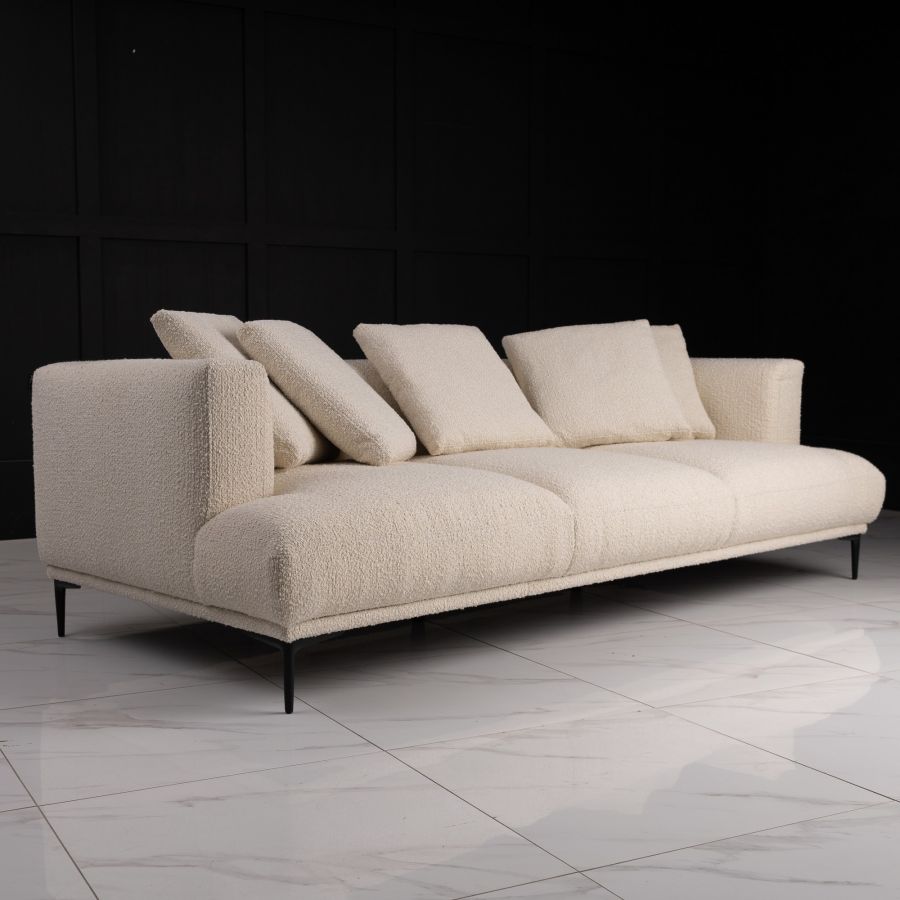 Диван NESTA SIMPLE buckle white