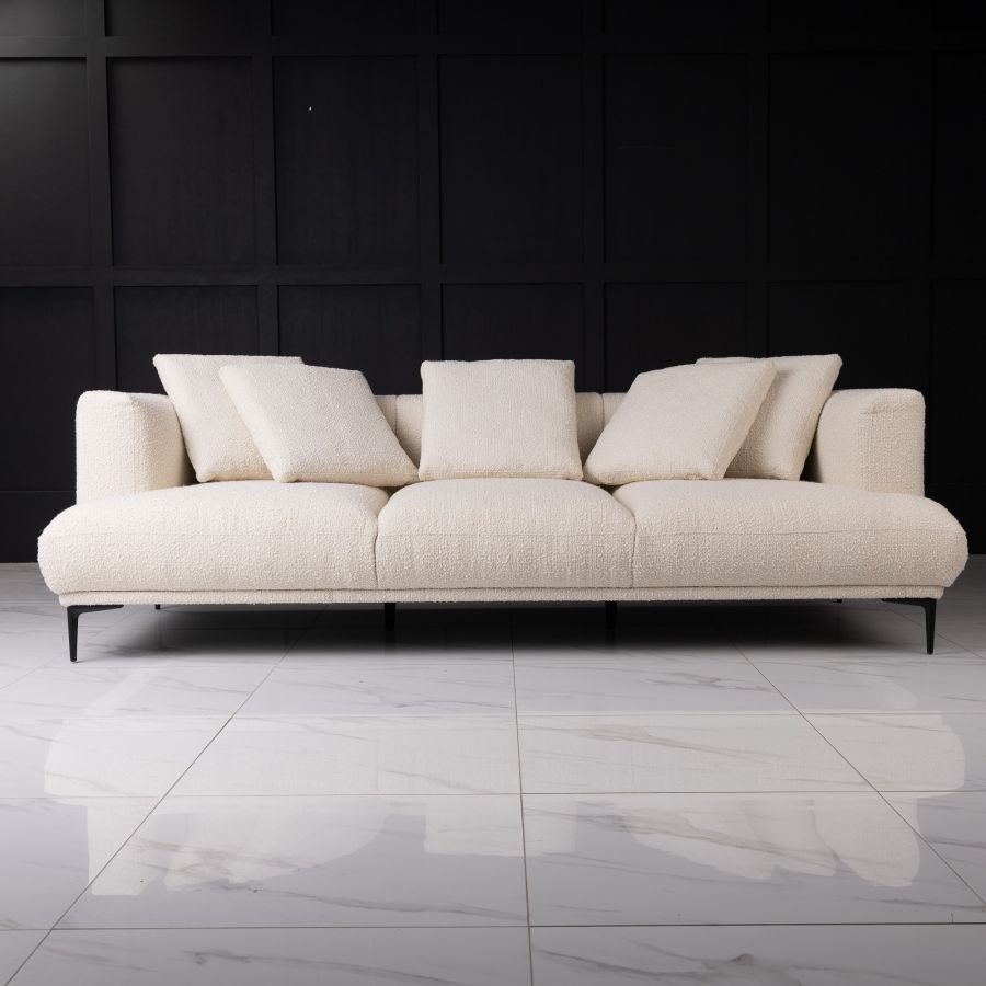 Диван NESTA SIMPLE buckle white