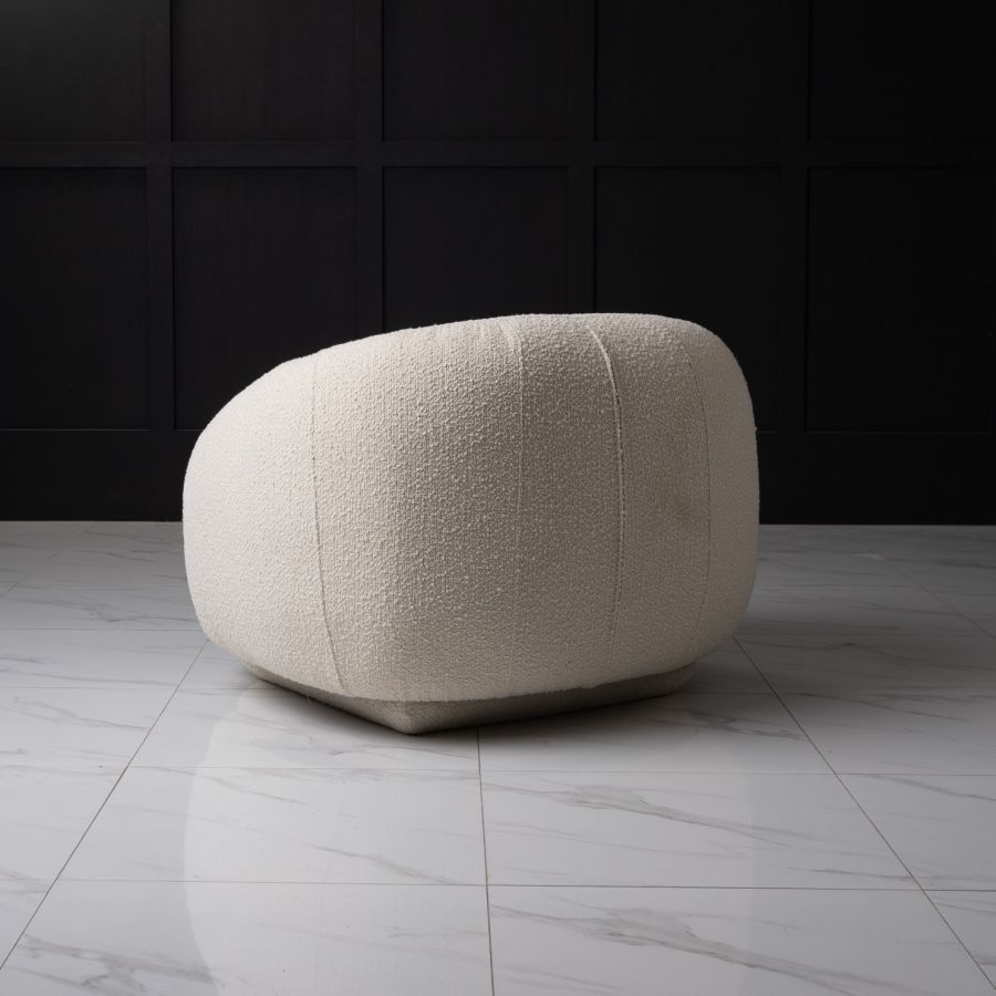 Кресло JULET Ametist Buckle white