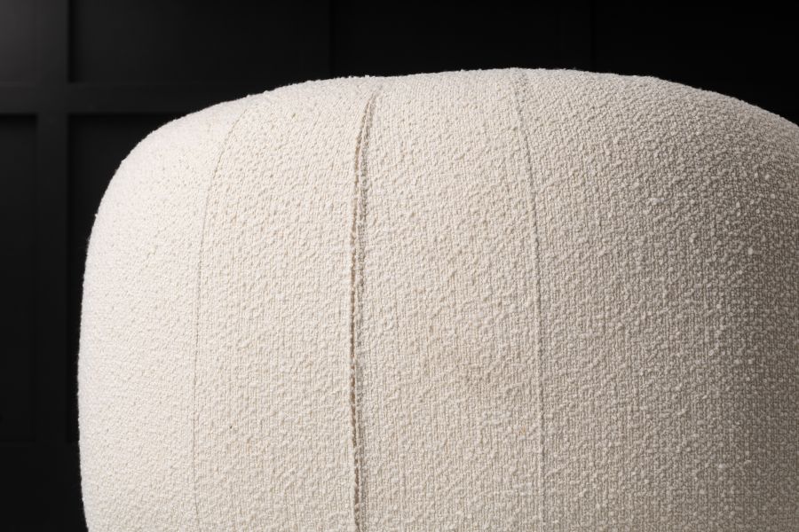Кресло JULET Ametist Buckle white