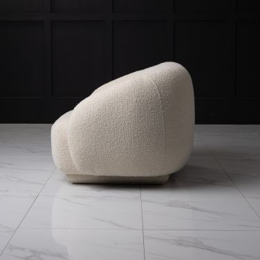 Кресло JULET Ametist Buckle white