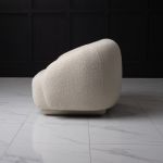 Кресло JULET Ametist Buckle white