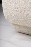 Кресло JULET Ametist Buckle white