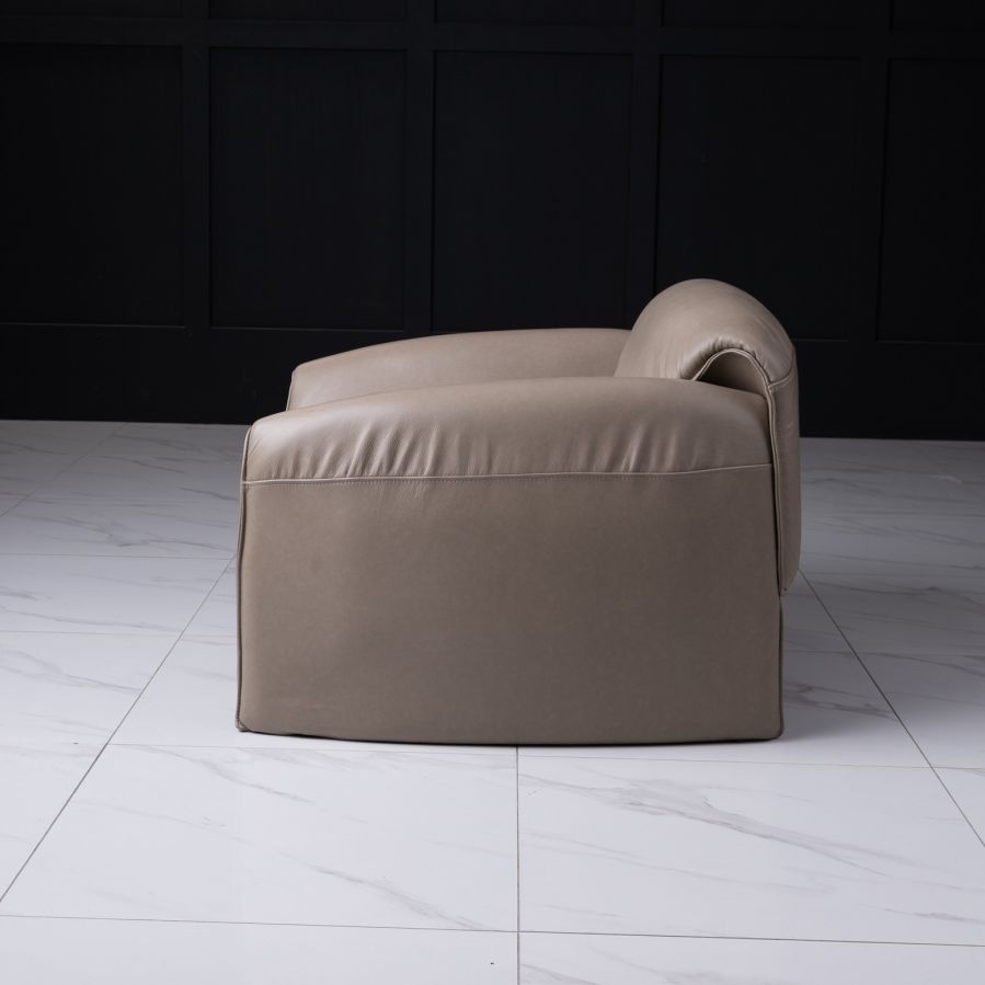 Кресло CLUB кожа Imperial grey